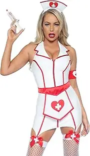 Leg Avenue Womens ER Hottie Nurse Costume