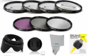 77MM HD UV-CPL-FLD HD FILTER KIT + MACRO LENS KIT+USB FOR NIKON COOLPIX P1000