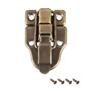 Box Latch Retro Style Small Size Decorative Hasp Jewelry cases Catch with Screw