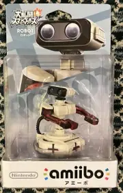 Nintendo amiibo Robot R.O.B. Super Smash Bros Sealed New In Box Japan Version