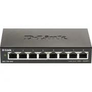 D-Link DGS-1100 DGS-1100-08V2 8 Ports Manageable Ethernet Switch - 2 Layer Supported - 4.94 W Power Consumption - Twisted Pair -