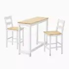 Bar Table Set Stools Chairs Kitchen Dining Breakfast Cafe Tables