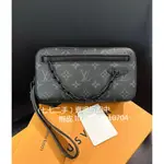 二手 LV 路易威登 POCHETTE VOLGA 手拿包 男士 黑色 M68321