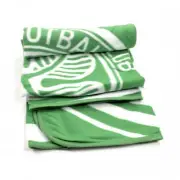 Celtic FC Fleece Blanket (Green/White) - BS1965