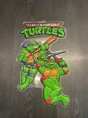 Teenage Mutant Hero Turtle Tmnt Tmht Wall Plaques Bubble Hanger Vintage