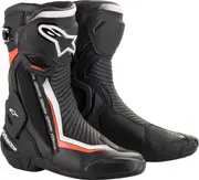 Alpinestars SMX Plus V2, boots , color: Black/White/Neon-Red , size: 42 EU