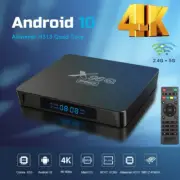 4K Media Player X96Q Pro Android 10.0 Smart TV Box Set 2/16GB RAM Quad Core WiFi