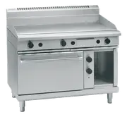 Waldorf 800 Series GPL8121GE - 1200mm Gas Griddle Electric Static Oven Range Low Back Version