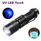 UV Flashlight LED Torch Light Lamp Ultraviolet Blacklight Aluminum 365 nM AU