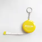 美國BRACOO 馬卡龍隨身卷尺_黃