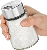 Salt Shaker or Pepper Shaker, Seasoning Shaker with Adjustable Pour Holes - Stainless Steel Spice Dispenser - Perfect for Pink Himalayan, Table Salt, Black and White Pepper