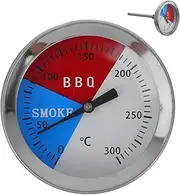 Levemolo Grill Thermometer Stove Pipe Thermometer Temp Gauge for Grill Grill Probe Thermometer Window Thermometer for Outside Temperature Thermometer BBQ Meat Thermometer