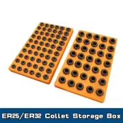Metal Collet Storage Box Plastic Spring Chuck Center Case CNC Machining Tools