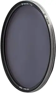NiSi - 77mm Ti Enhanced CPL Filter, Rotating Circular Polarizing Filter, High Saturation and Vibrancy, Titanium Alloy Frame Nano Coated Optical Glass, Long-Exposure & Landscape Photography Accessories