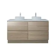 New England Joinery 1500mm Majesty SilkSurface Top Floor Standing Vanity
