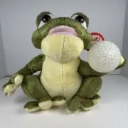 Jazzy J. Fly Frog Animated/Singing Plush "What A Wonderful World” RARE New w/Tag