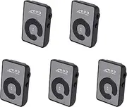 Binxind 5X Mini Mirror Clip USB Digital Mp3 Music Player Support 8GB SD TF Card Black
