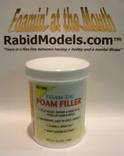 *TWO-PACK* BEACON FOAM FILLER 8oz jar- repair dings & dents! Light & FOAM SAFE