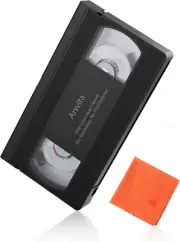 Arsvita VHS/VCR Head Cleaner, Video Head Cleaning Kit for VHS/VCR Players, Dry