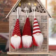 Faceless Gnome Christmas Ornaments Xmas Tree Hanging Decorative Home Deocr