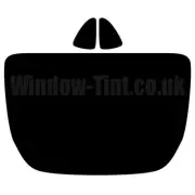 For Nissan 370z Coupe 2010+ Pre Cut Window Tint Kit 20% Dark Rear Tinting Film