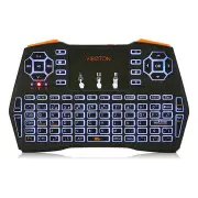 i8 Plus Tri-color Backlit 2.4G Wireless Mini TouchpadKeyboard Air Mouse Airmouse for TV Box Mini PC Smart TV