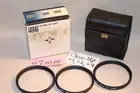 RARE NEW Vtg Hoya 67mm CLOSE-UP FILTER Set Japan 67mm Close-Up +1 +2 +4 Filter