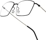 [KURTBVC] Titanium Eyeglasses Frame Men Round Frames Women Glasses Ultralight Weight Screwless Eyewear