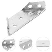 10 Pcs Triangular Fixed Corner Code Stainless Three-way End Bracket