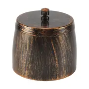 Wind Ashtray with Stainless Steel, Ashtray Wind and Rainproof, with Non-Slip Base, Table Ashtray Bronze