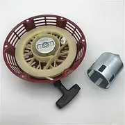 ZAPYVET Pull Start Starter Recoil with Flange Cup Set for Gx340 11Hp &Gx390 13Hp 188 Lawn Mower Generator Engine Spare Parts Recoil Pull Starter