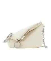 Burberry Small Knight Chain-Linked Shoulder Bag One size soap white