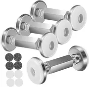 ANDRESLAD Bed Frame Anti-Shake Tool 4pcs Headboard Stabilizer Anti Collision Stop for Bed Sturdy Construction Easy Installation Non-Marking Pads