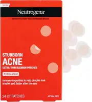 Neutrogena Stubborn Acne Pimple Patches, Treatment 24 Count (Pack of 1)
