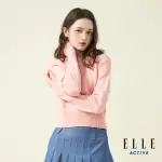 【ELLE ACTIVE】女款 針織長袖毛衣-淺粉色(EA24A2W5401#71)