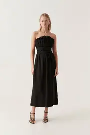 Whisper Knot Waist Midi Dress