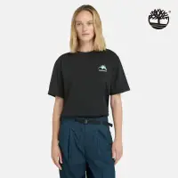 在飛比找環球Online優惠-【Timberland】女款黑色標語圖案短袖T恤|A5VTB