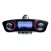 Bluetooth-compatible Car FM Transmitter MP3 Player Hands Kit Charger USB A2S4