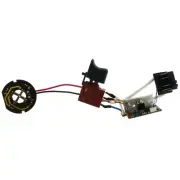 Milwaukee 22-56-1451 PCBA Circuit Board, Switch Assembly and Carbon Brushes