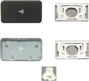 Ojguct Replacement Left Arrow Keycaps Keys and Hinges Silicone Rebound Cup Fit for MacBook Pro/Air 13/15'' A1425 A1502 A1398 A1369 A1466 Keyboard Left Key Cap (AP11 Model)