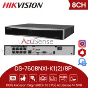 Hikvision AcuSense 8CH 8PoE 4K CCTV NVR DS-7608NXI-K1/8P DS-7608NXI-K2/8P 2SATA