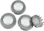 3pcs Replace Head Razor Blade，Compatible For Philips，shaver HQ3 HQ4 HQ55 HQ56 HQ4+ Hq44 HQ6640 HQ6645 HQ6675 HQ6676 HQ6695 HQ6696 HQ6425