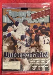 SPORTS ILLUSTRATED SEPTEMBER 12 2001 WORLD SERIES DIAMONDBACKS YANKEES BRAND NEW