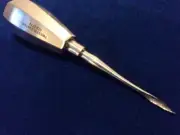 DENTAL TOOTH SURGERY STRAIGHT COUNTER CLOCKWISE GROOVE TWIST ELEVATOR #ELE0774