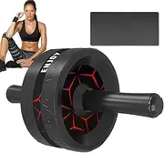 Ab Wheel Roller For Core Workout | Abdominal Exercise Machine With Knee Pad,Multifunctional Core Strengthening Trainer For Strengthening Core Muscles