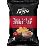 Kettle Sweet Chilli & Sour Cream Potato Chips 165g