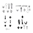 Drain Cleaner Cutter Heads Set for Pipeline Dredging Machine Drain Augers