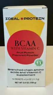 Ideal Protein BCAA Fruit Punch Flavored Powder - 14 packets - Free Shipping!