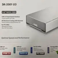 在飛比找Yahoo!奇摩拍賣優惠-AKiTiO 3.5吋 USB 3.0外接盒