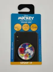 Mickey And Friends Phone Grip Minnie Mouse SpinPop Multicolor Hand Grip Fidget